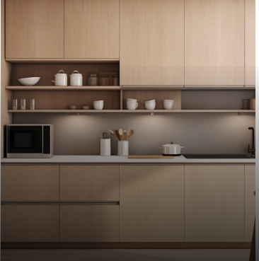 Kitchen Shelves (non-wet areas)